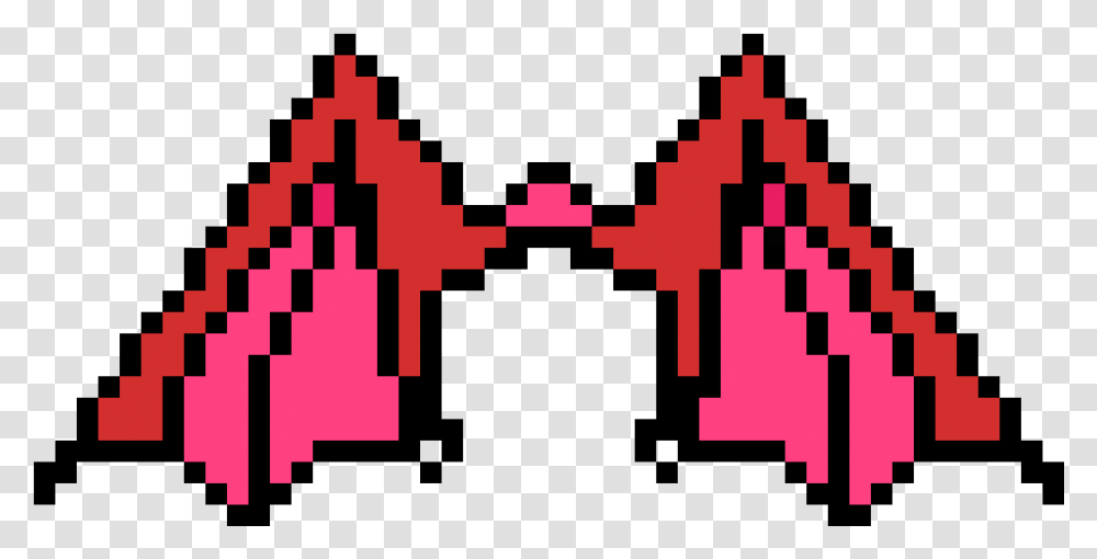 Devil Wings Pixel Art, Pac Man, Minecraft, Parliament Transparent Png