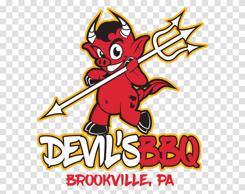 Devils Bbq Brookville Pa, Spear, Weapon, Weaponry, Trident Transparent Png