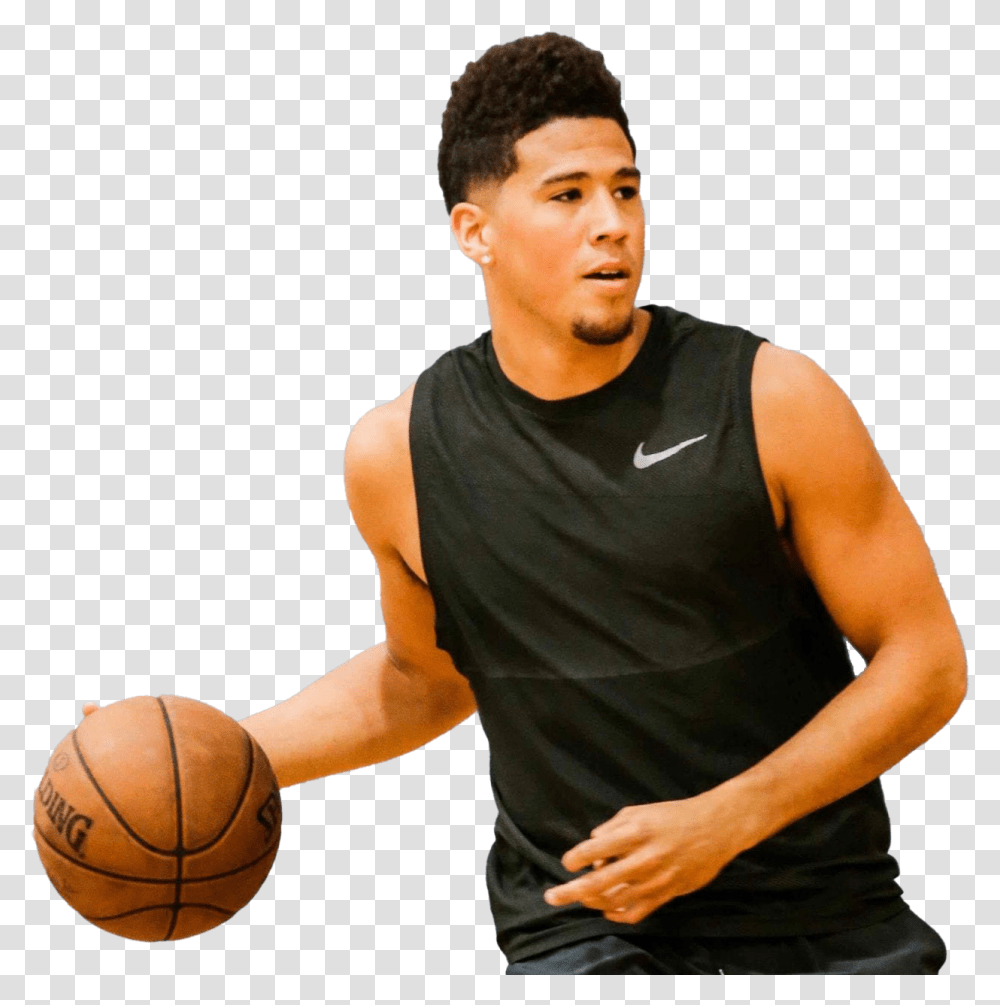 Devin Booker Images Dribble Basketball, Person, Human, People, Sport Transparent Png