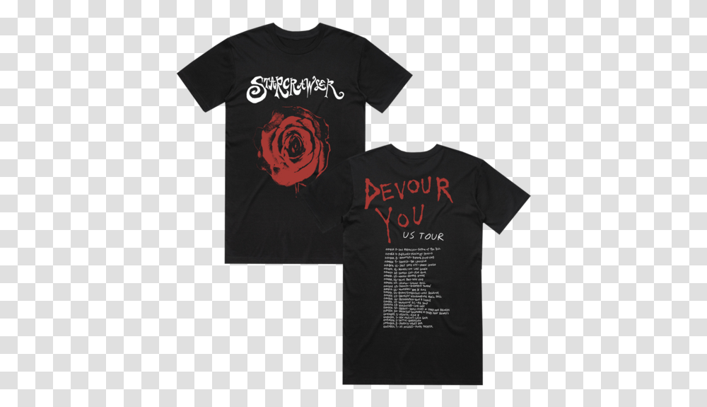 Devour You Tour Tee Phases Chase Atlantic Shirt, Apparel, T-Shirt, Person Transparent Png
