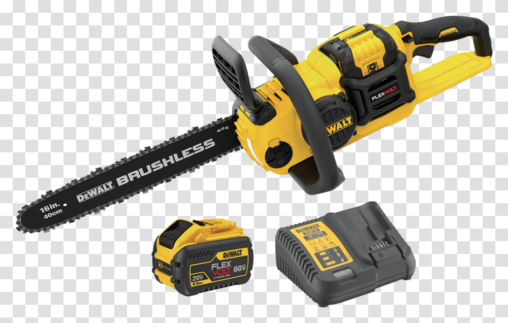 Dewalt 60v Chainsaw, Tool, Chain Saw, Power Drill Transparent Png