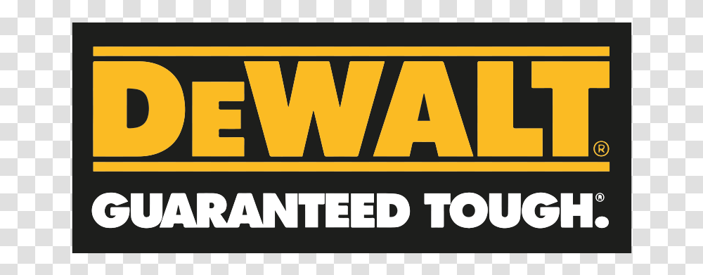 Dewalt Dewalt Guaranteed Tough Logo, Car, Vehicle, Transportation, Automobile Transparent Png