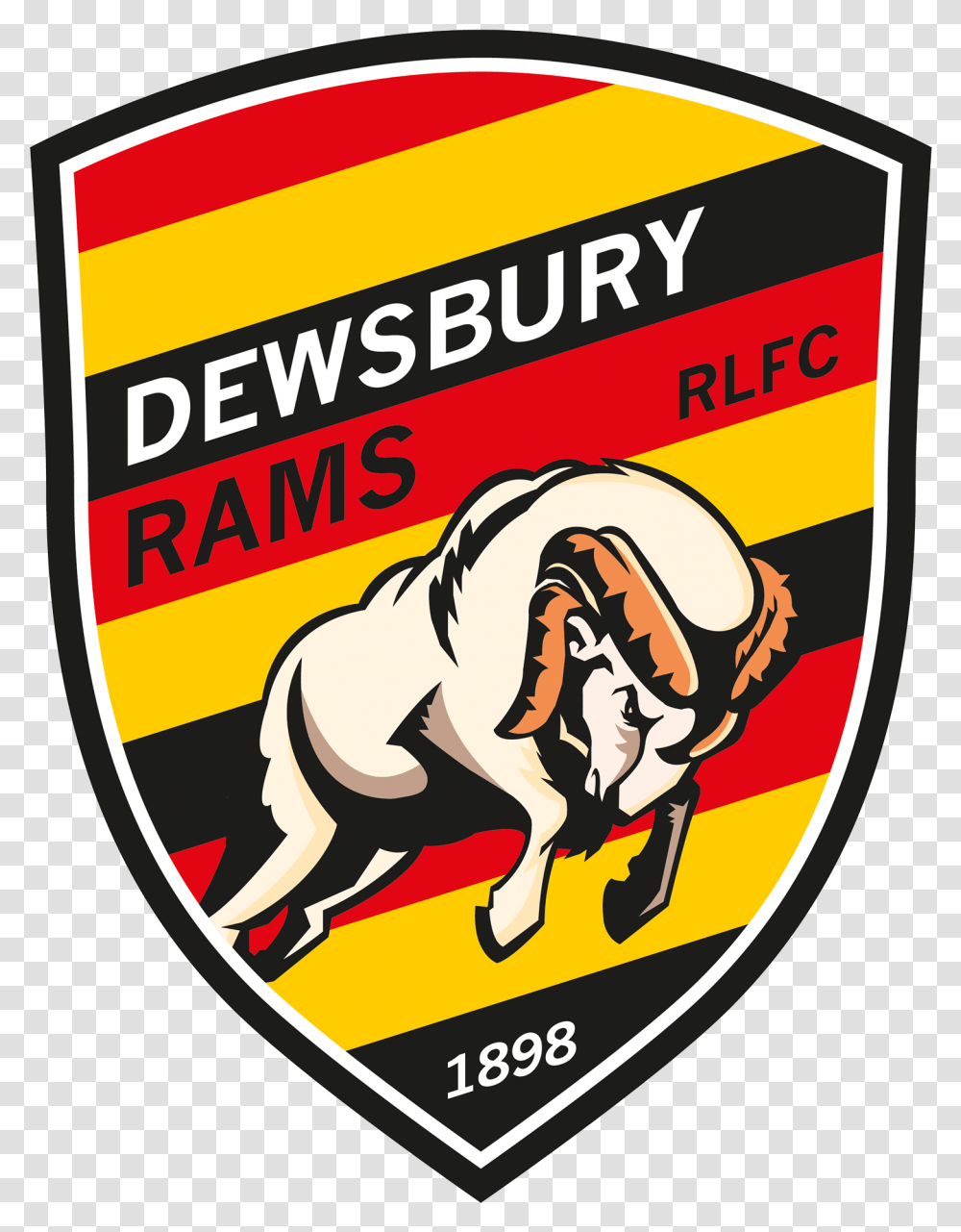 Dewsbury Rams Logo, Armor, Poster, Advertisement, Shield Transparent Png