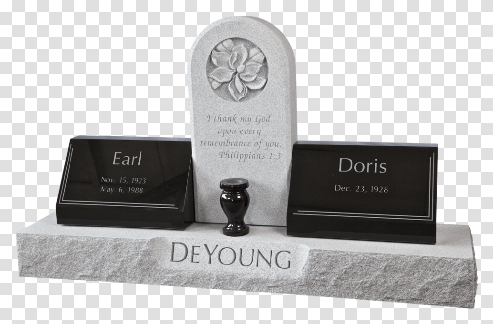 Deyoung Headstone Fairview Cemetery Winnie Tx Headstone, Tomb, Tombstone, Plaque Transparent Png