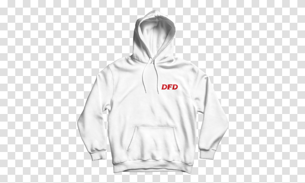 Dfd White Hoodie Does Dfd Stand For Danny Duncan, Apparel, Sweatshirt, Sweater Transparent Png