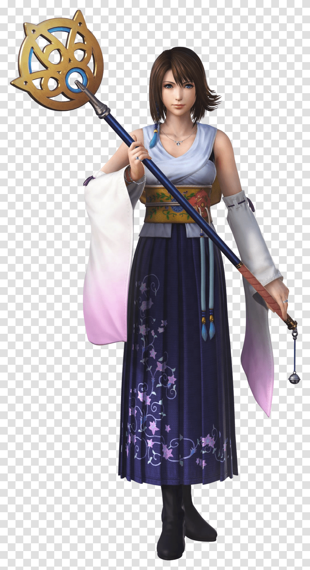 Dffnt Ffx Yuna Dissidia Final Fantasy Nt Yuna, Costume, Person, Female Transparent Png