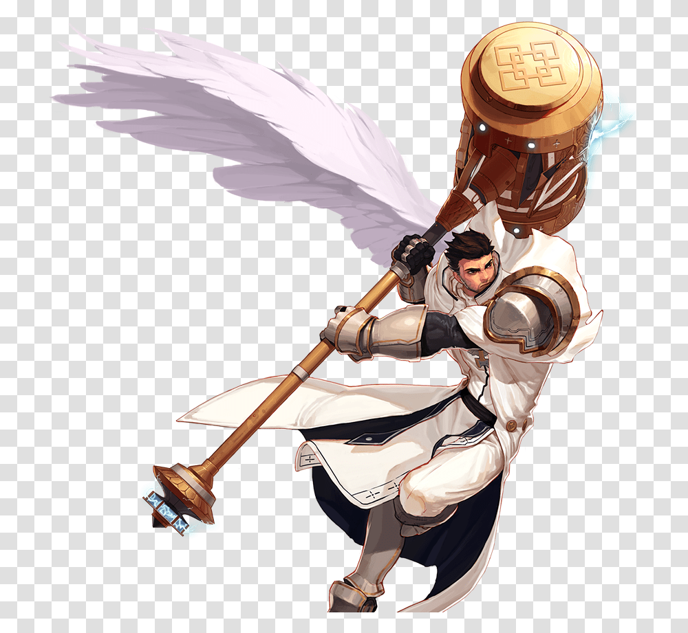 Dfo Category Class Images Dfo World Wiki Dungeon Fighter Priest, Helmet, Person, Bow, People Transparent Png