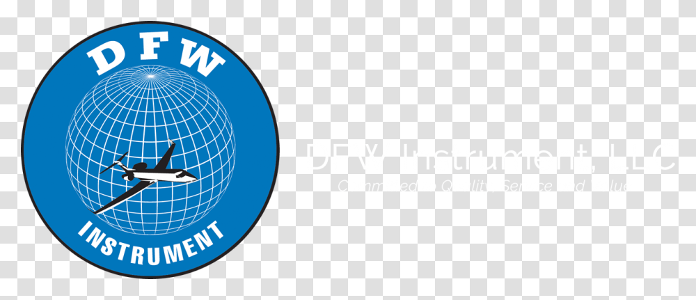 Dfw Instrument Circle, Logo, Trademark, Airplane Transparent Png