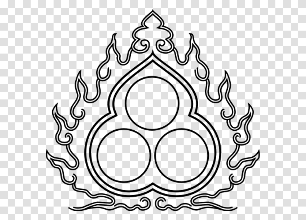 Dhamma Chakra Three Jewels Of Buddhism Symbol, Gray, Outdoors ...