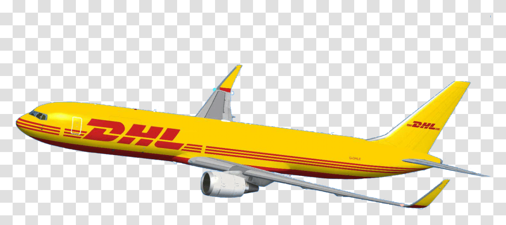 Dhl Airplane Dhl Airplane, Aircraft, Vehicle, Transportation, Airliner Transparent Png