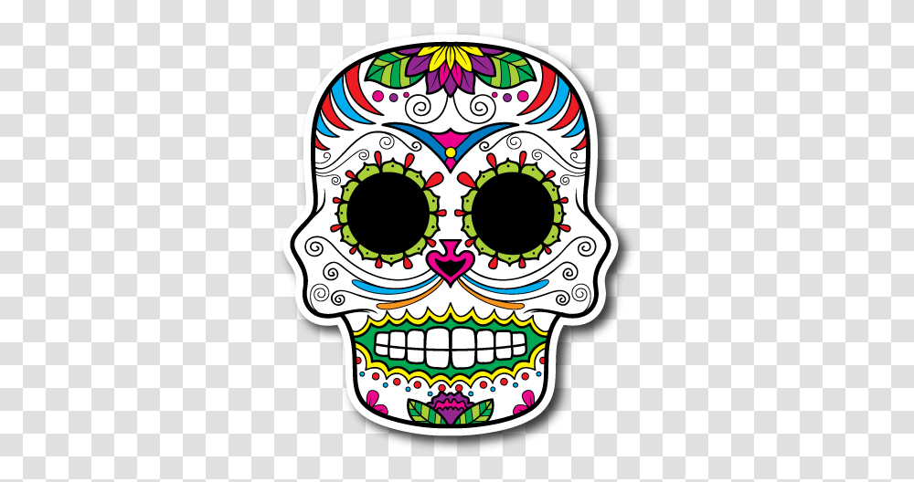 Dia De Muertos Colorful, Pattern, Doodle, Drawing Transparent Png