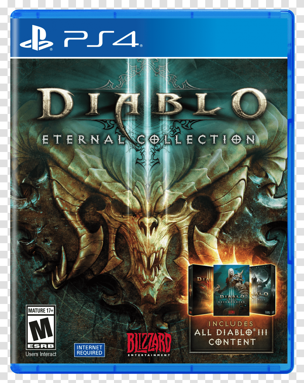 Diablo 3 Eternal Collection Ps4 Cover Transparent Png
