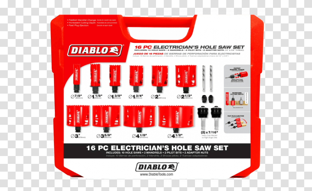 Diablo Hole Saw Set, Fuse, Electrical Device Transparent Png
