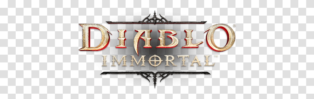 Diablo Immortal Emblem, Text, Alphabet, Quake, Final Fantasy Transparent Png