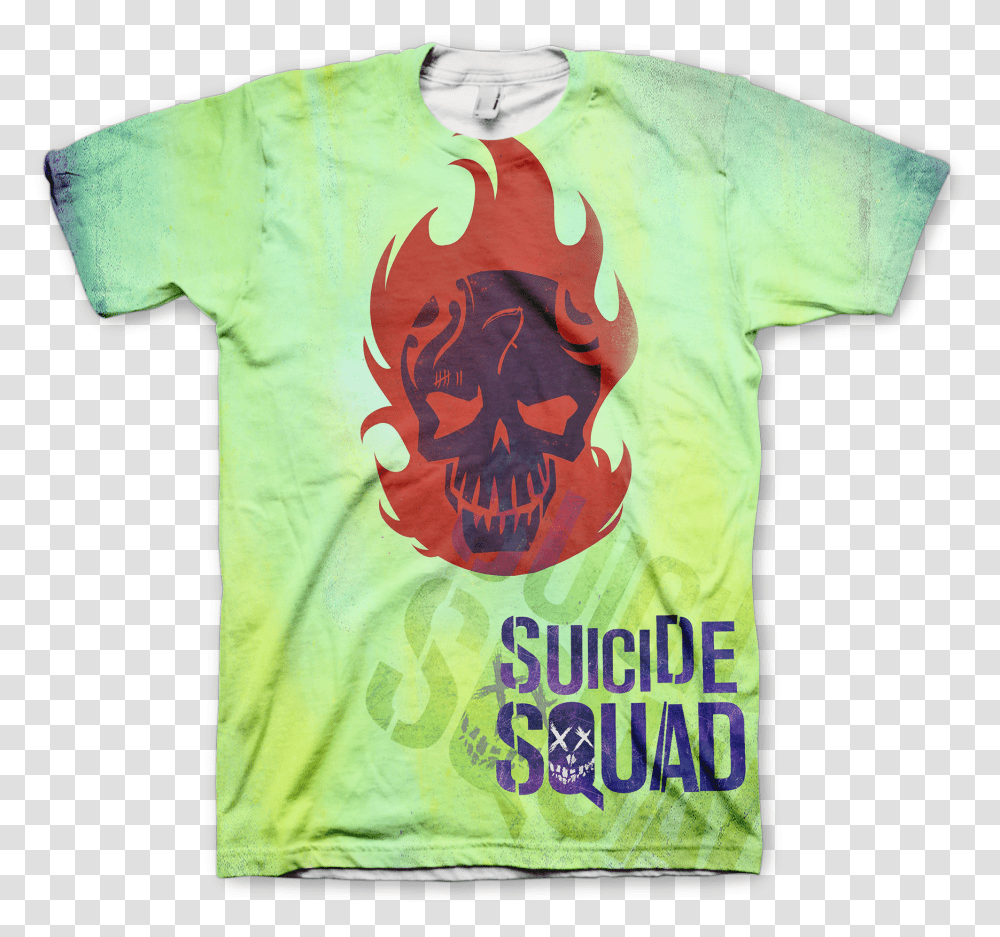 Diablo Suicide Squad Tee Shirt Suicide Squad Diablo Poster, Clothing, Apparel Transparent Png