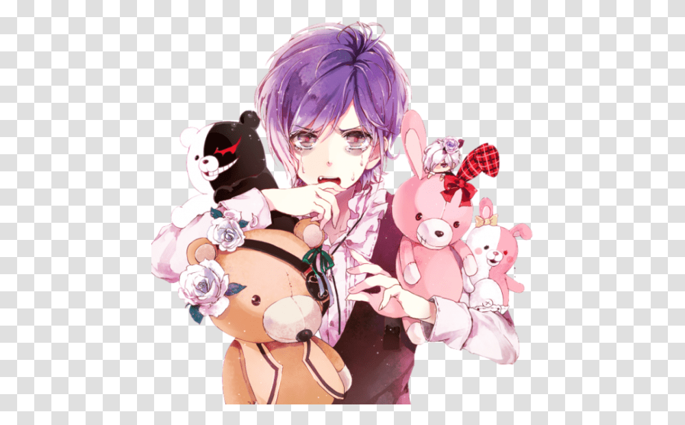 Diabolik Lovers Kanato Body Pillow, Comics, Book, Manga, Person Transparent Png