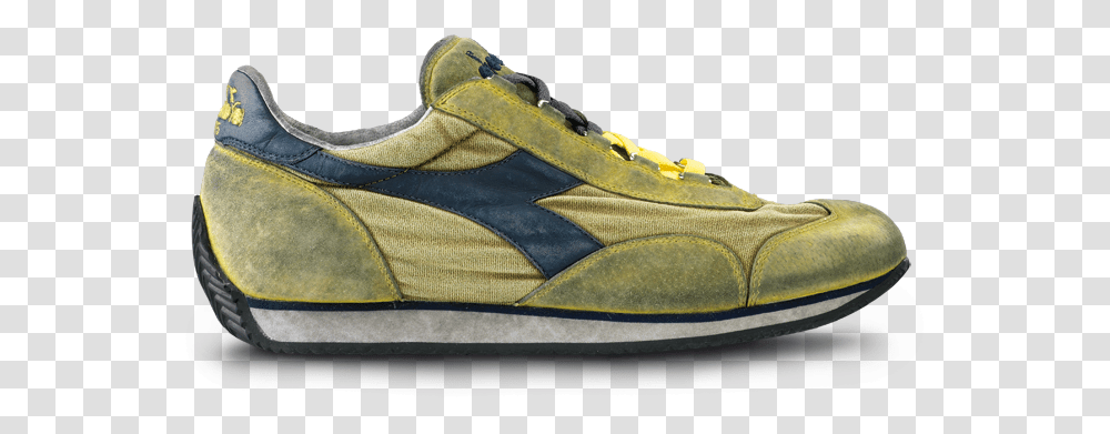 Diadora Heritage Yellow Sneakers, Shoe, Footwear, Apparel Transparent Png