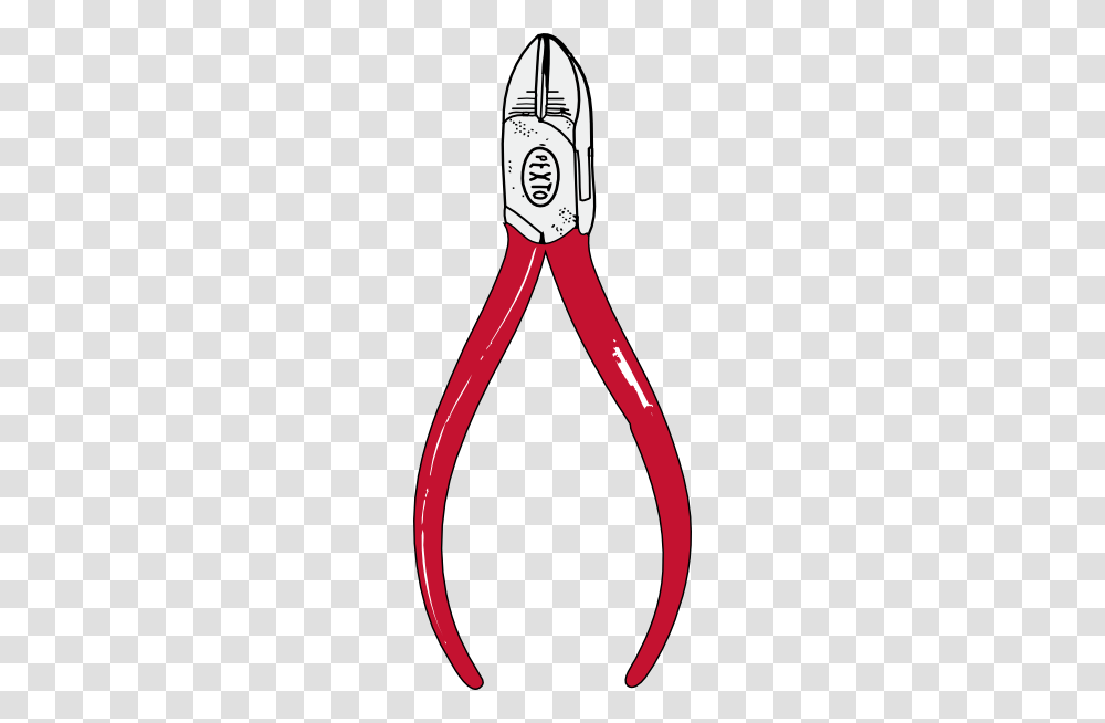 Diagonal Cutting Pliers Clip Art Free Vector, Scissors, Blade, Weapon, Weaponry Transparent Png