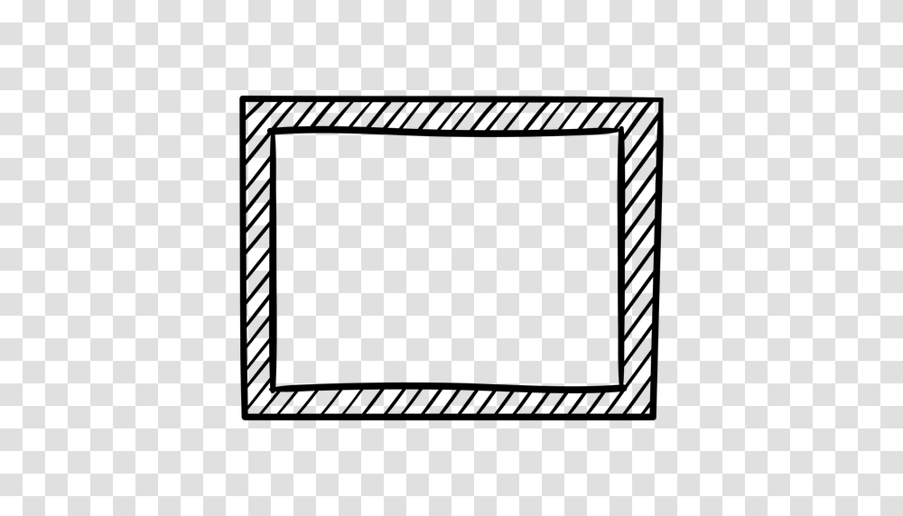 Diagonal Stripes Frame Doodle, Gray, World Of Warcraft Transparent Png