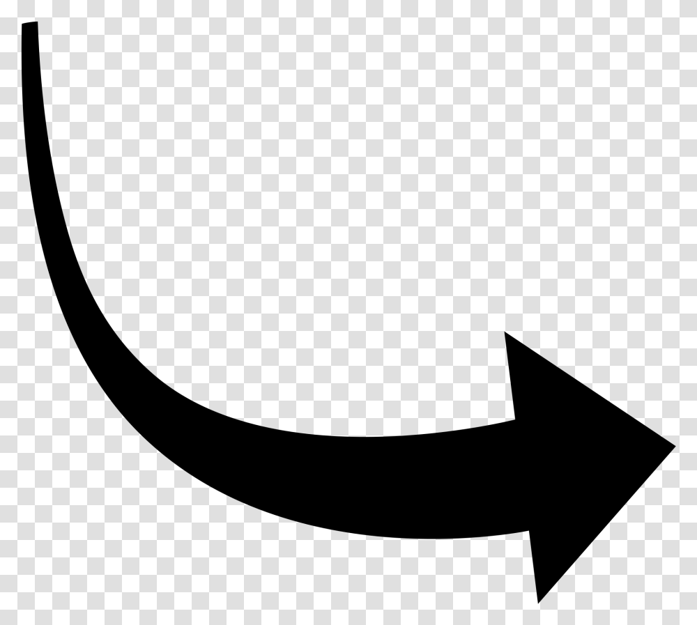 Diagram Computer Icons Royalty Free Clip Art Black Curve Arrow, Gray, World Of Warcraft Transparent Png