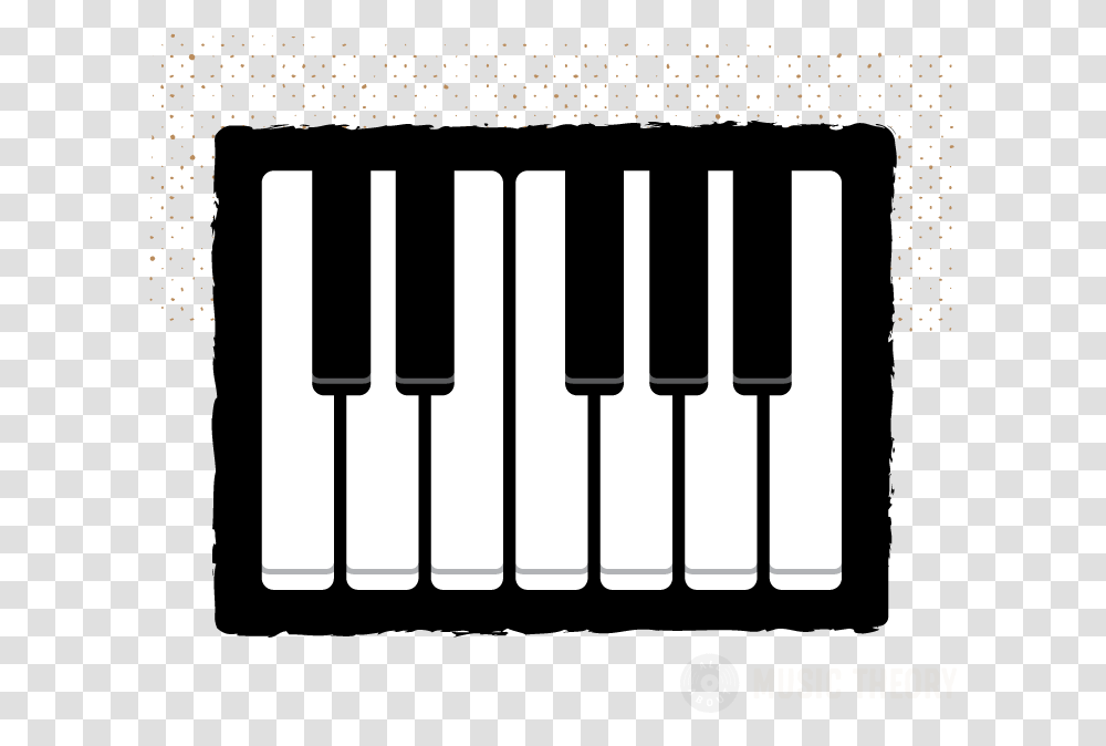 Diagram Of A Single Octave Or 12 Note Pattern On Piano Notes 3 Octaves, Electronics, Keyboard, Chess, Game Transparent Png