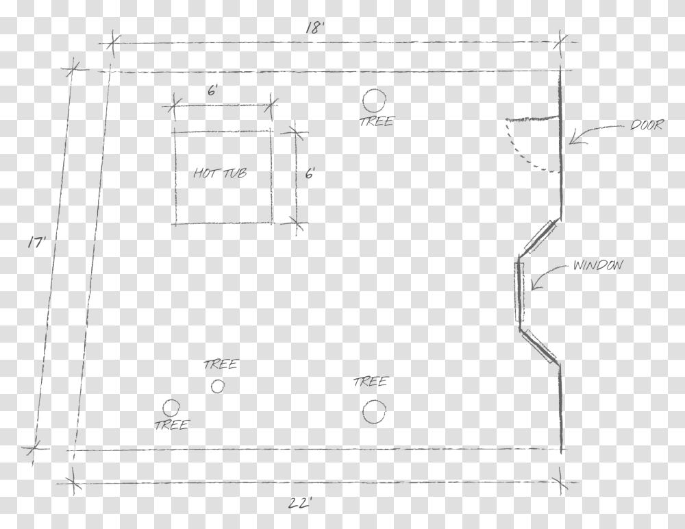 Diagram, Plan, Plot, Indoors, Cooktop Transparent Png