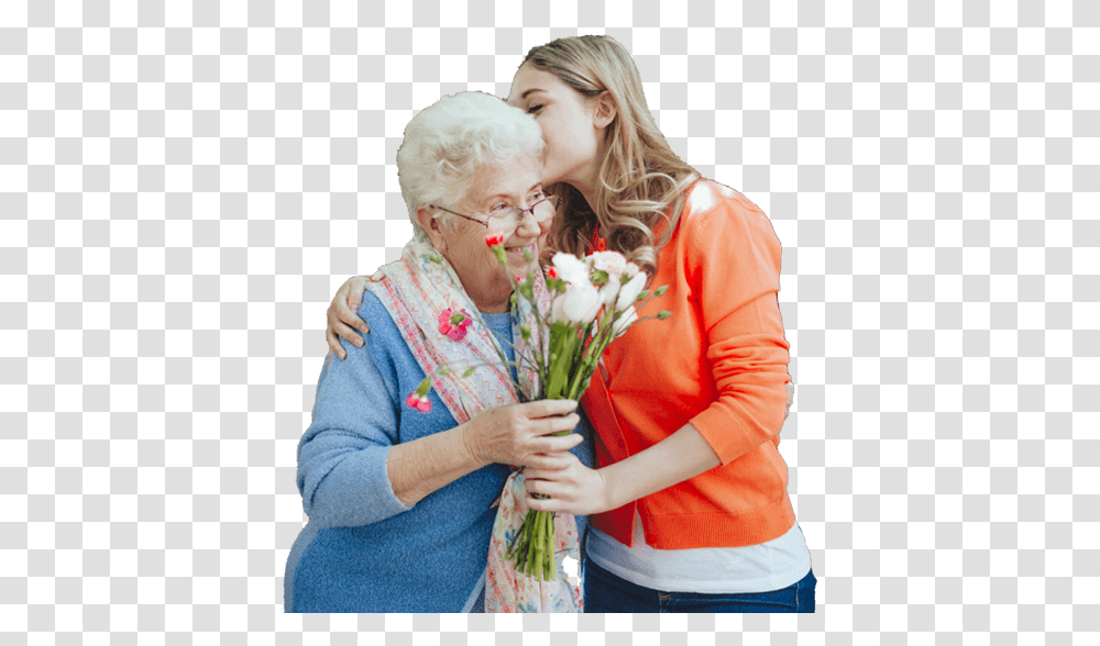 Dial Retirement Communities Bouquet, Person, Human, Flower Bouquet, Flower Arrangement Transparent Png
