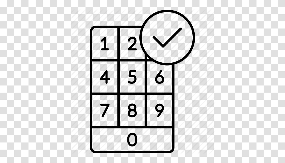 Dialer Number Number Pad Numeric Phone Verified Icon, Rug, Prison, Furniture Transparent Png