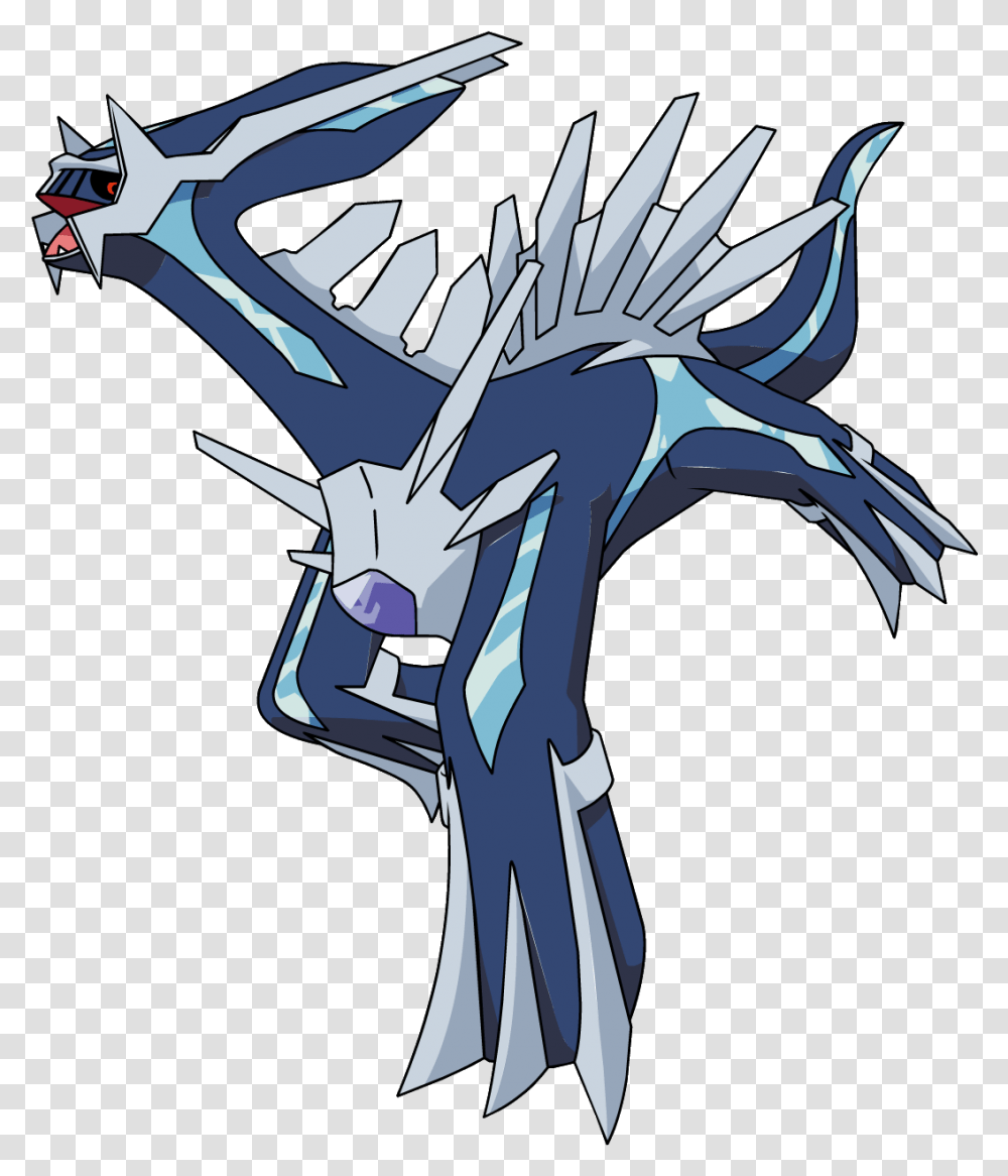 Dialga 1 Image Pokemon Dialga, Dragon, Art, Statue, Sculpture Transparent Png