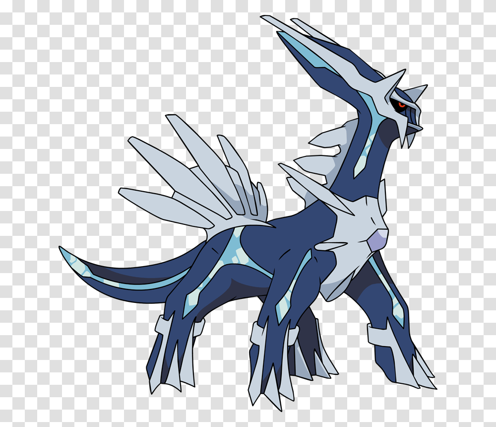 Dialga Pokemon, Dragon, Horse, Mammal, Animal Transparent Png