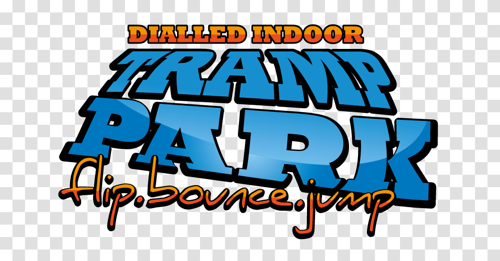 Dialled Indoor Trampoline Park Family Fun Flip Bounce Jump, Word, Alphabet, Poster Transparent Png
