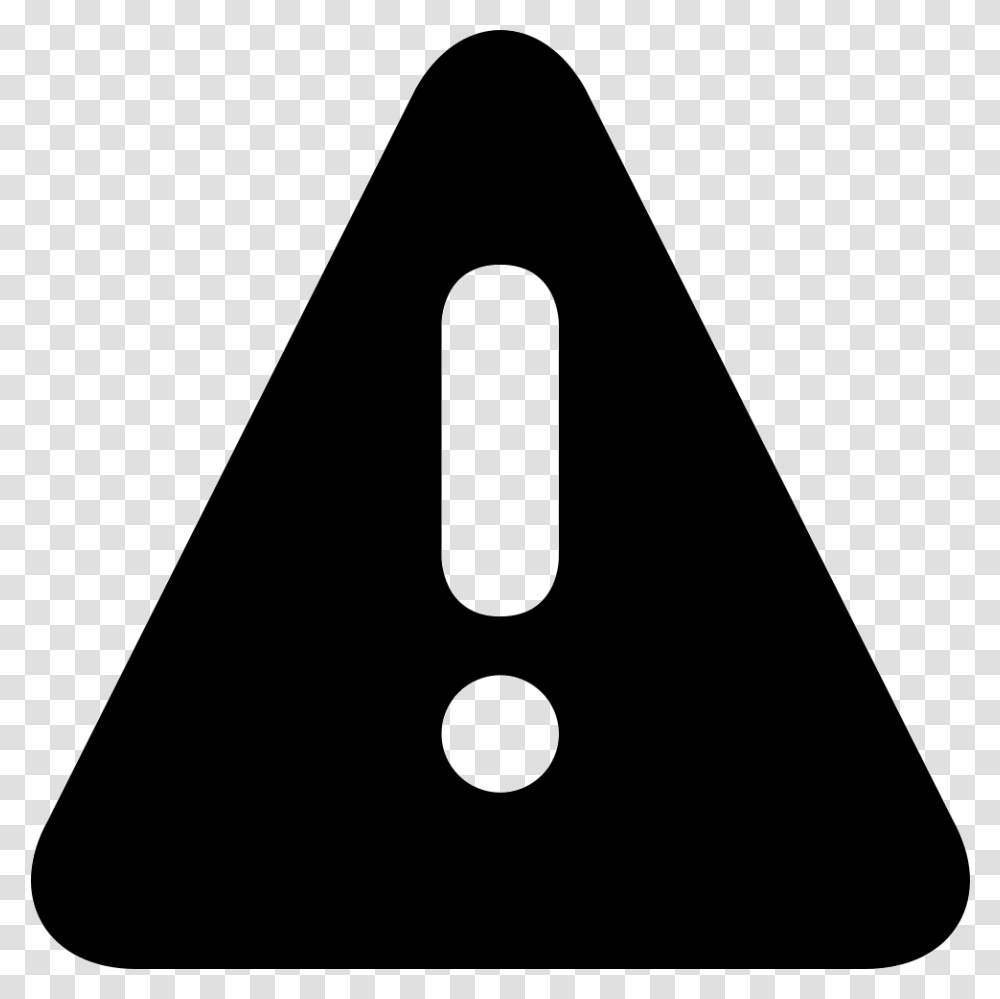 Dialog Warning Warning Svg Icon, Triangle, Cone Transparent Png