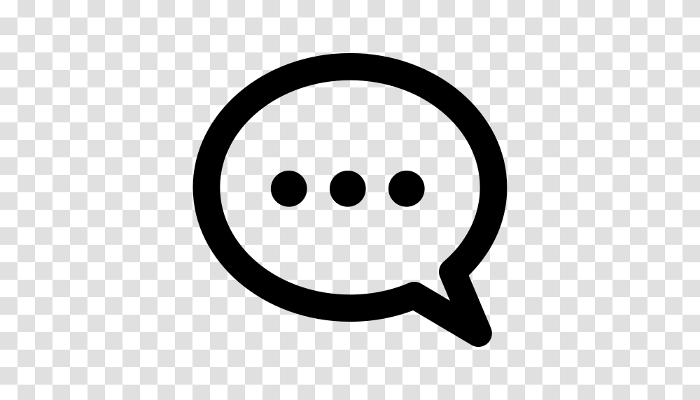 Dialogue Message Speech Bubble Icon With And Vector Format, Gray, World Of Warcraft Transparent Png