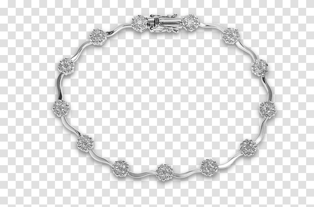 Diamante Diamantes Pulsera Joyera Gem Sparkle Bracelet, Jewelry, Accessories, Accessory, Silver Transparent Png