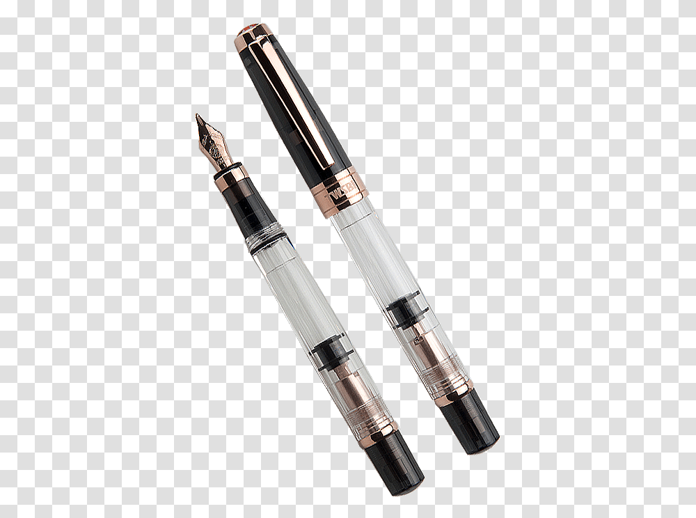 Diamond 580 Smokerose Gold Fine Solid, Pen, Fountain Pen Transparent Png