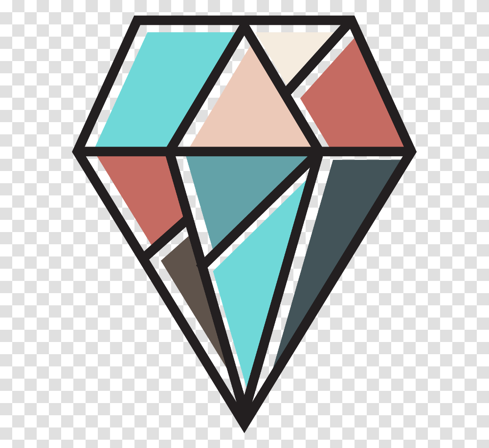 Diamond Abstract Shapes Geometric Kpop Freetoedit Abstract Diamond Shapes, Triangle, Rug Transparent Png