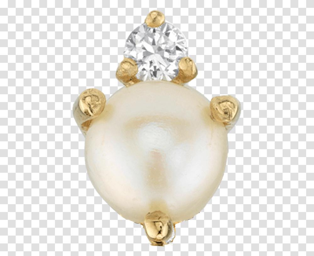 Diamond And Pearl Cluster Stud Pearl, Jewelry, Accessories, Accessory, Snowman Transparent Png
