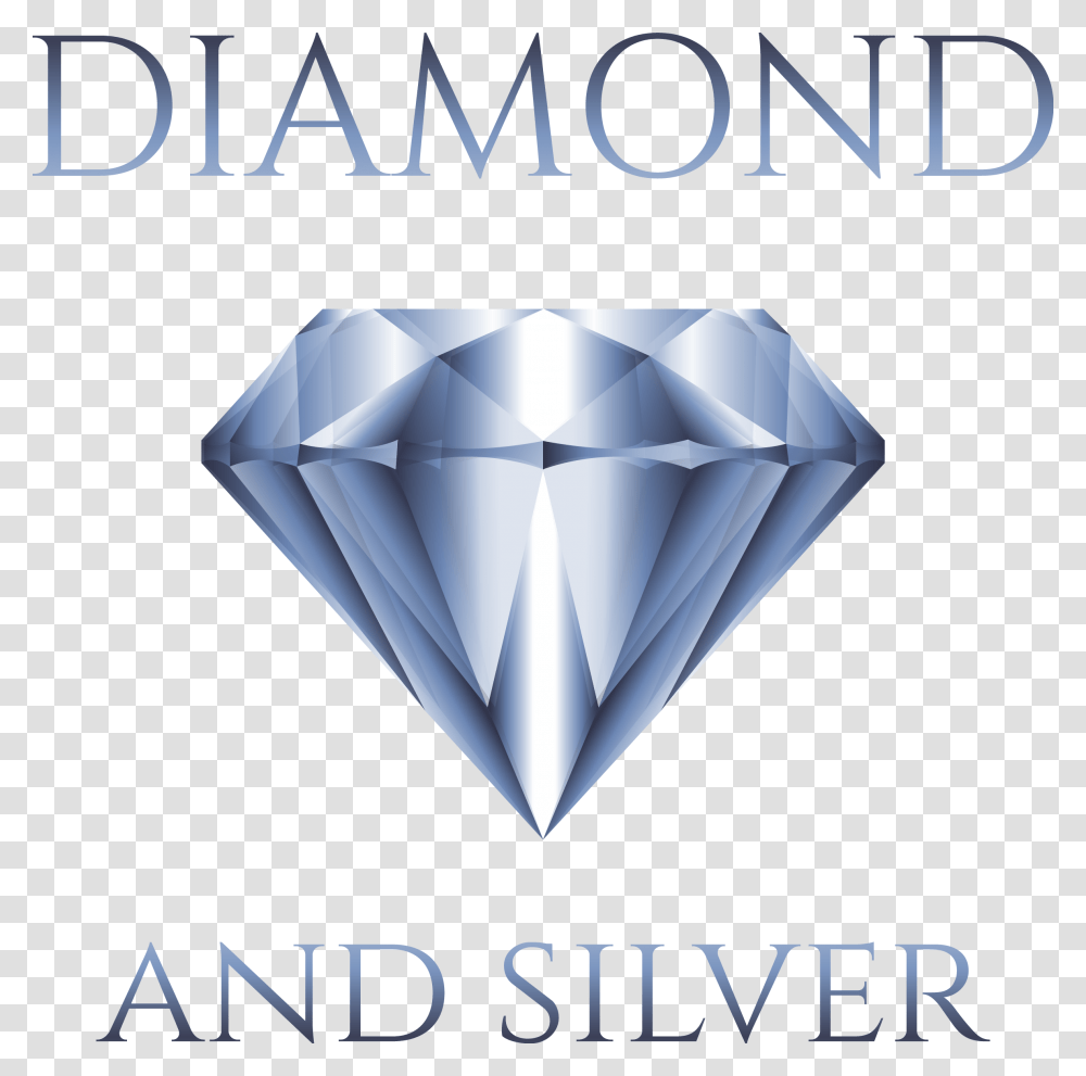 Diamond And Silver Diamond, Gemstone, Jewelry, Accessories, Accessory Transparent Png