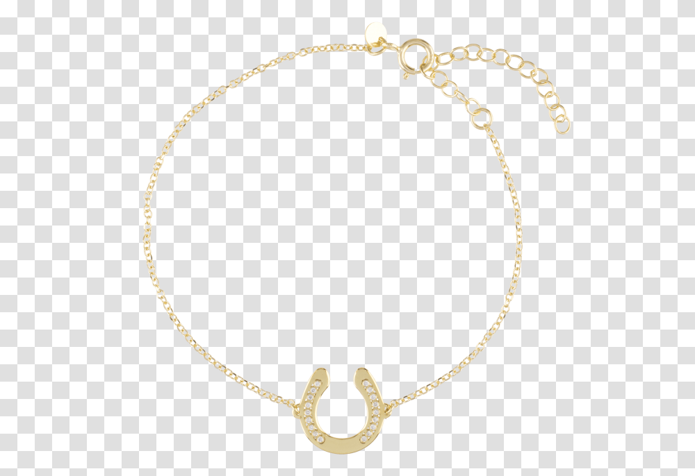 Diamond Big Horseshoe Yellow Gold Bracelet Chain, Necklace, Jewelry, Accessories, Accessory Transparent Png