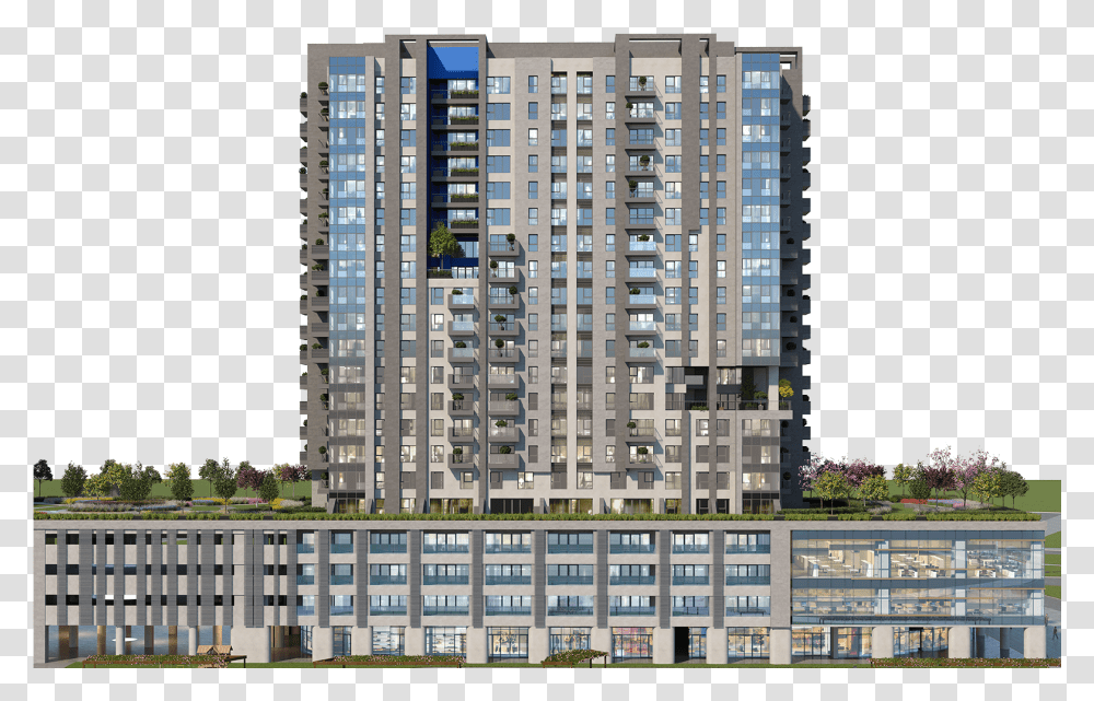 Diamond Block Tower Block, High Rise, City, Urban, Building Transparent Png