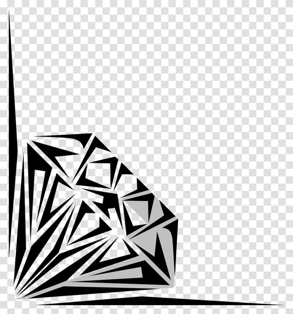 Diamond Border Clipart Free Images With Cliparts, Star Symbol, Triangle, Arrow Transparent Png