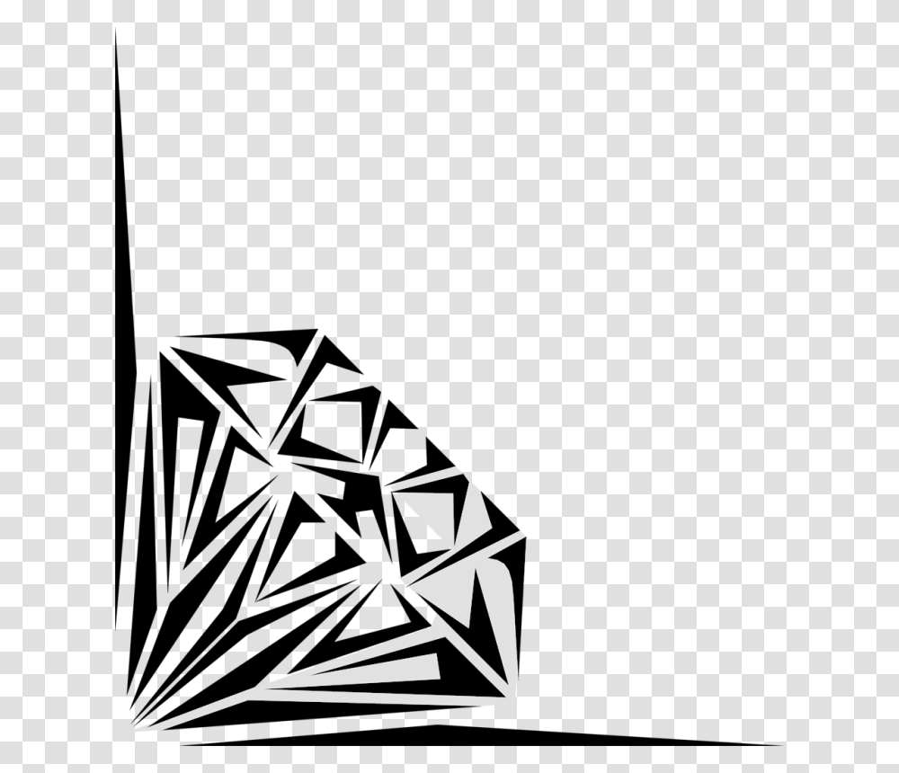 Diamond Border Clipart, Star Symbol, Triangle Transparent Png
