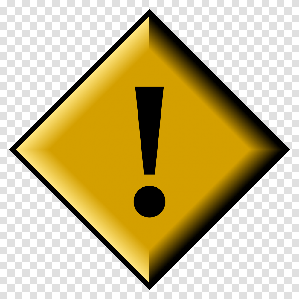 Diamond Caution, Triangle, Logo, Trademark Transparent Png