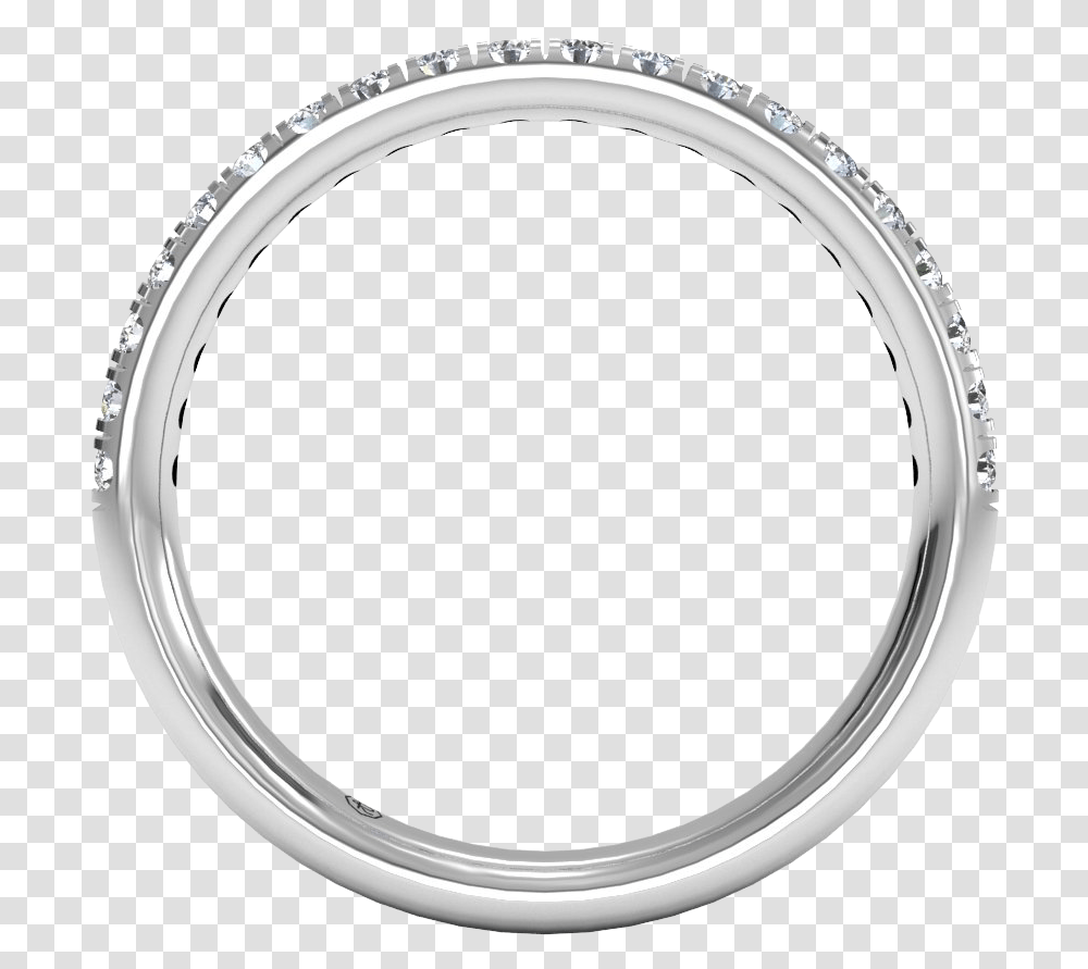 Diamond Circle Bangle, Accessories, Accessory, Jewelry, Silver Transparent Png
