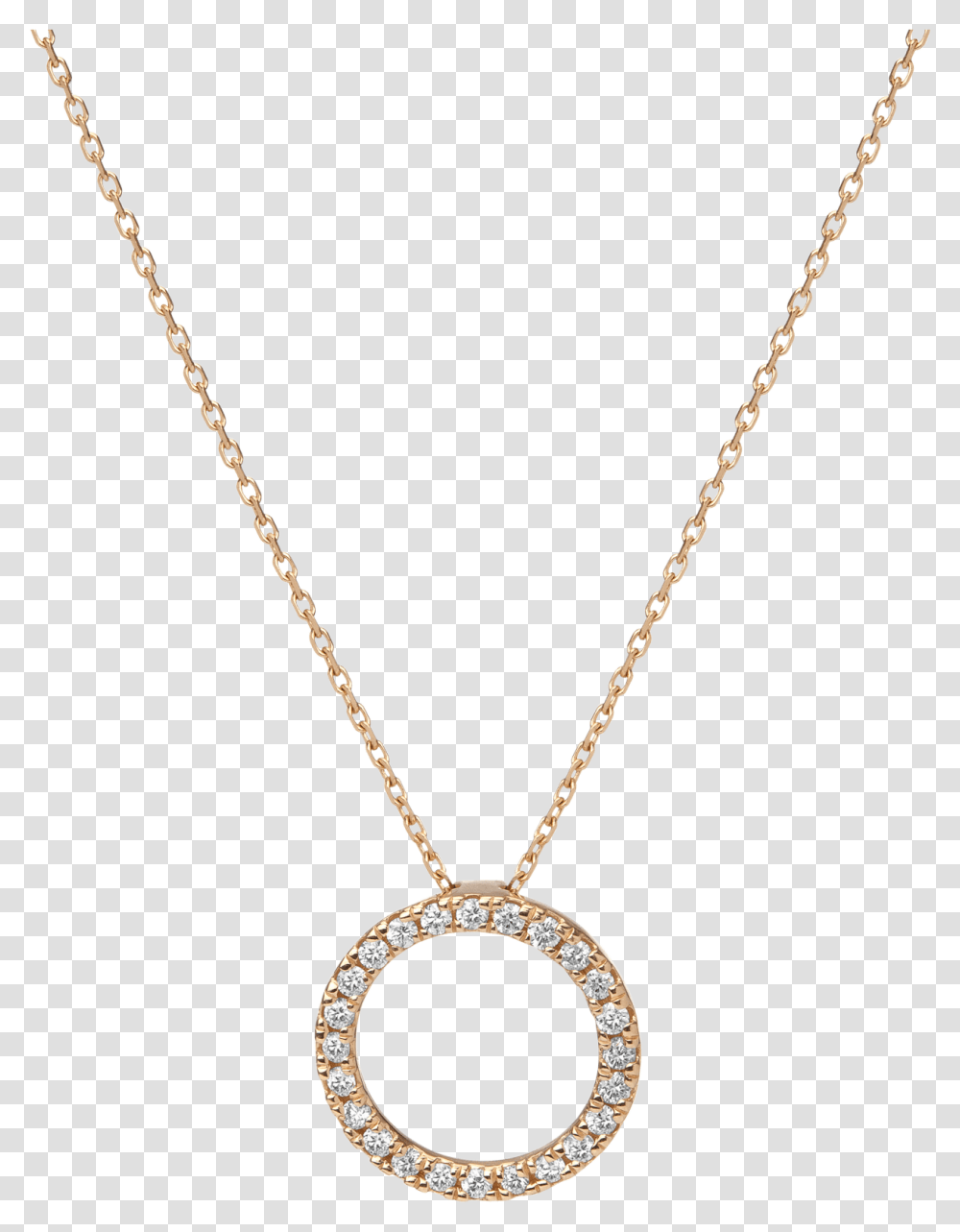 Diamond Circle Necklace Pendant, Jewelry, Accessories, Accessory, Gemstone Transparent Png