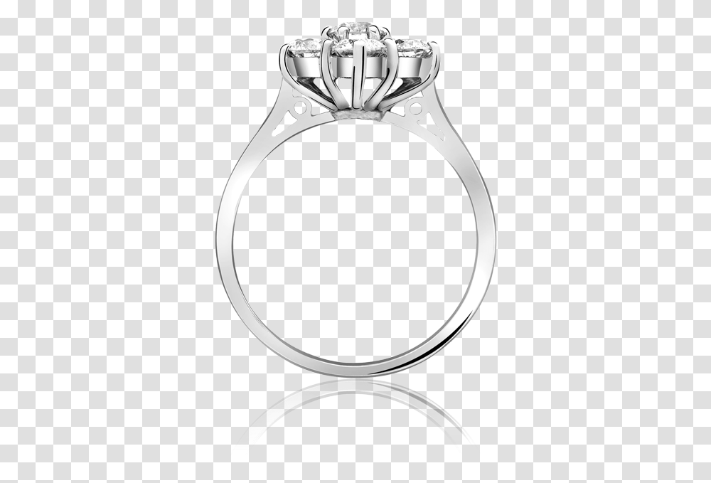 Diamond Cluster Ring Engagement Ring, Accessories, Accessory, Jewelry, Platinum Transparent Png