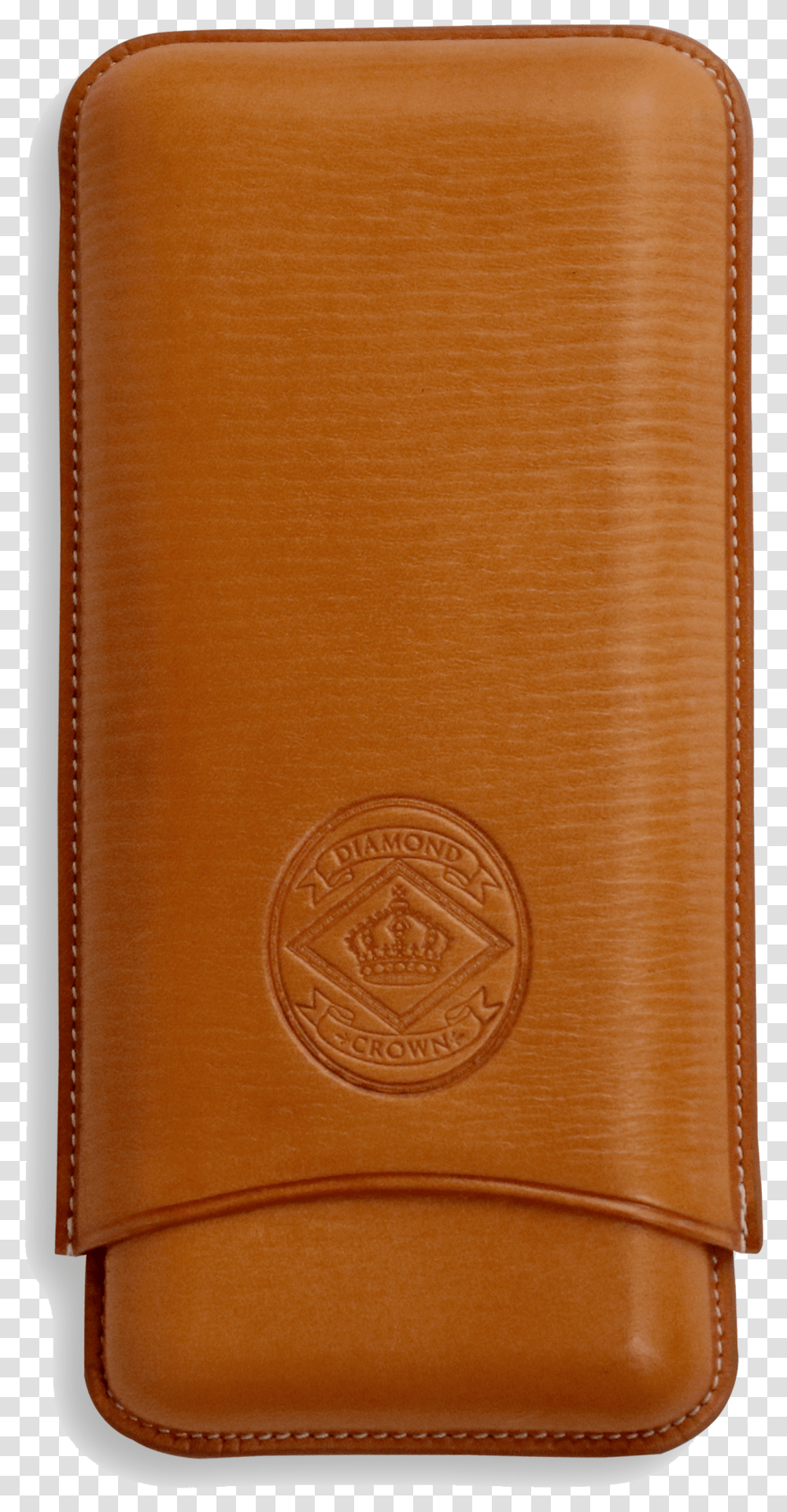 Diamond Crown Churchull Tan Leather Cigar Case Leather Transparent Png