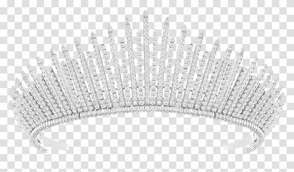 Diamond Crown High Quality Image White Swan Wings Costume, Comb, Hair Slide Transparent Png