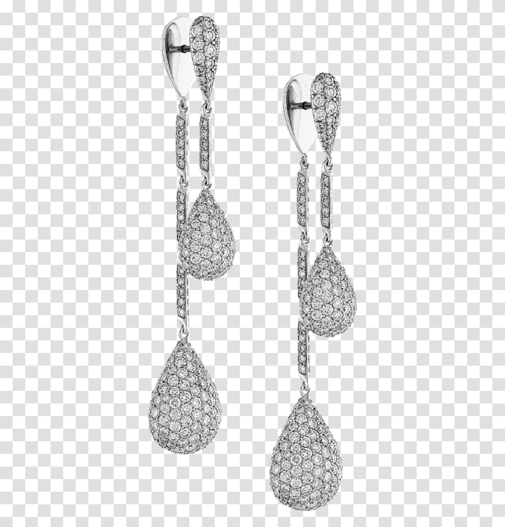 Diamond Dangling Front Back Earrings Earrings, Accessories, Accessory, Jewelry, Gemstone Transparent Png