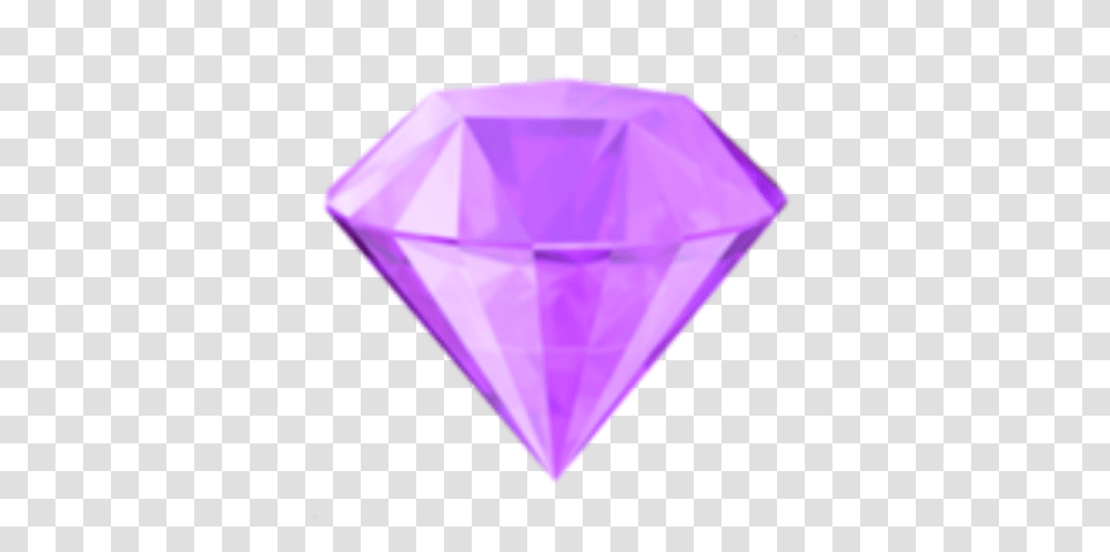 Diamond Diamante Purple Emoji Emotion Emoticon Diamonde Amethyst, Gemstone, Jewelry, Accessories, Accessory Transparent Png
